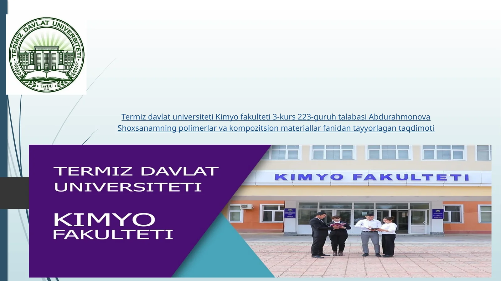 Polimer kompozitsion materiallar