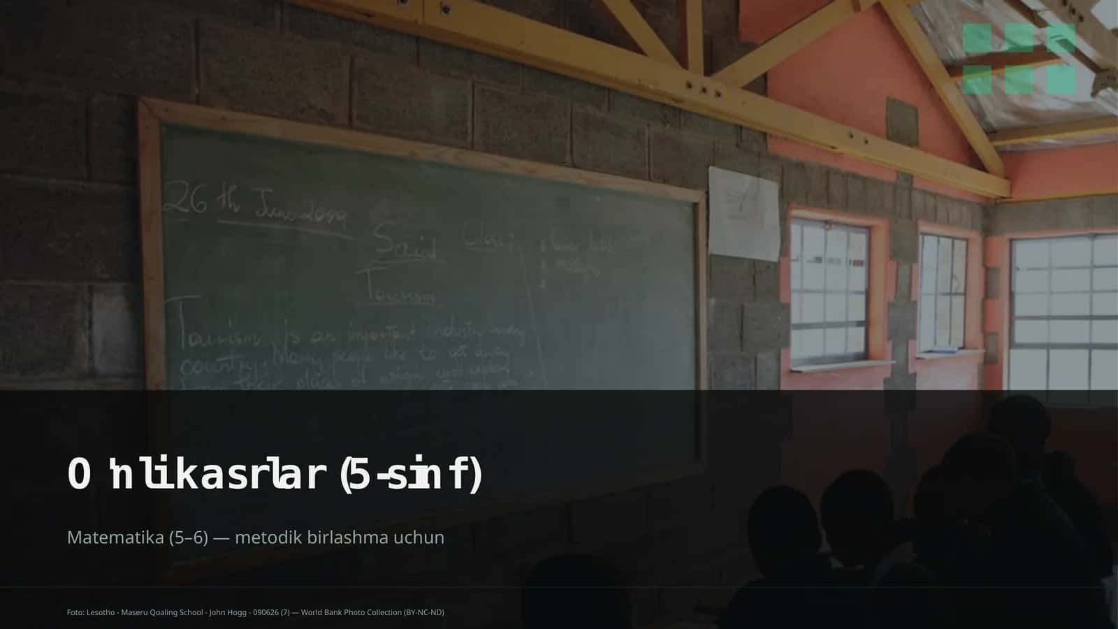 Matematika O'nli kasrlar (5-sinf)