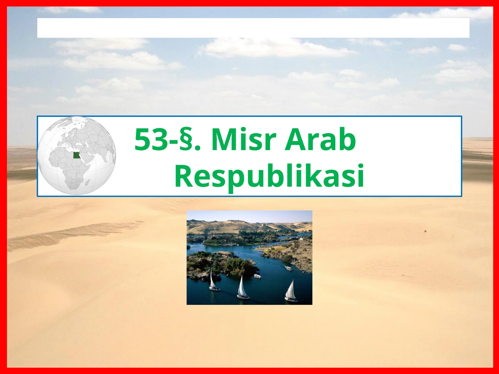 Misr Arab Respublikasi