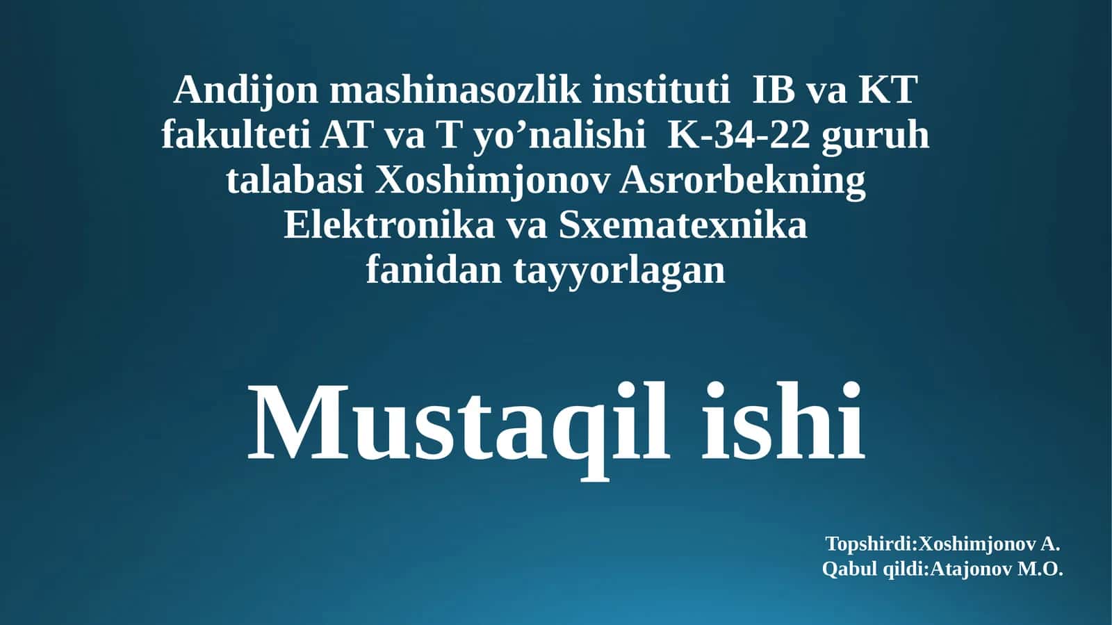 Elektronikaning rivojlanish bosqichlari