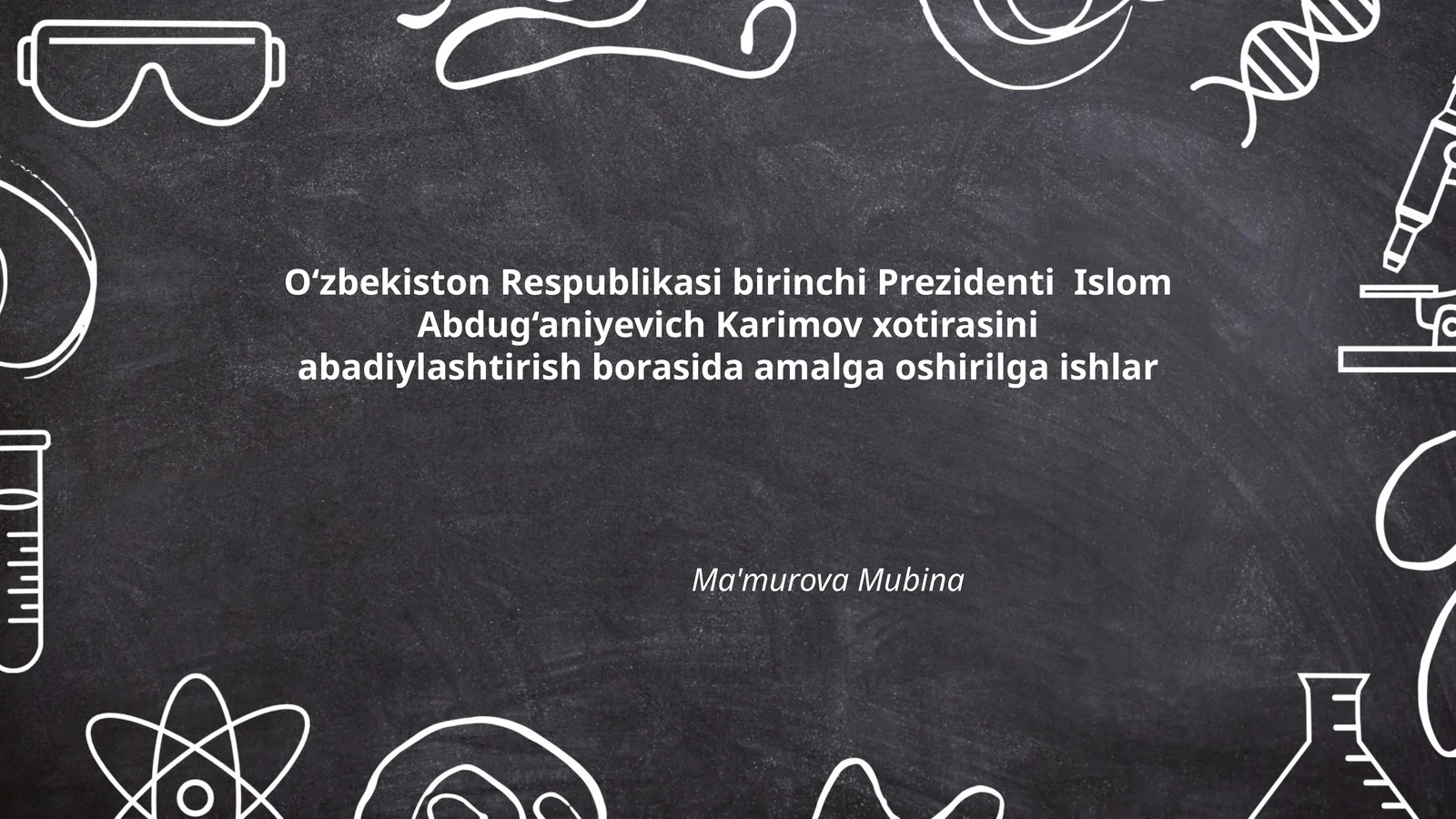 Islom Karimov nomidagi milliy universitet