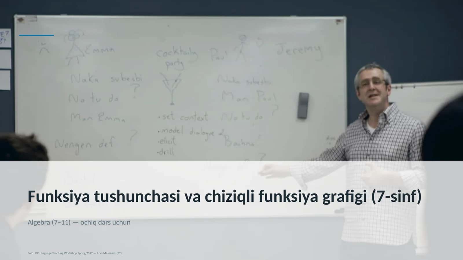 Funksiya tushunchasi va chiziqli funksiya grafigi (7-sinf)