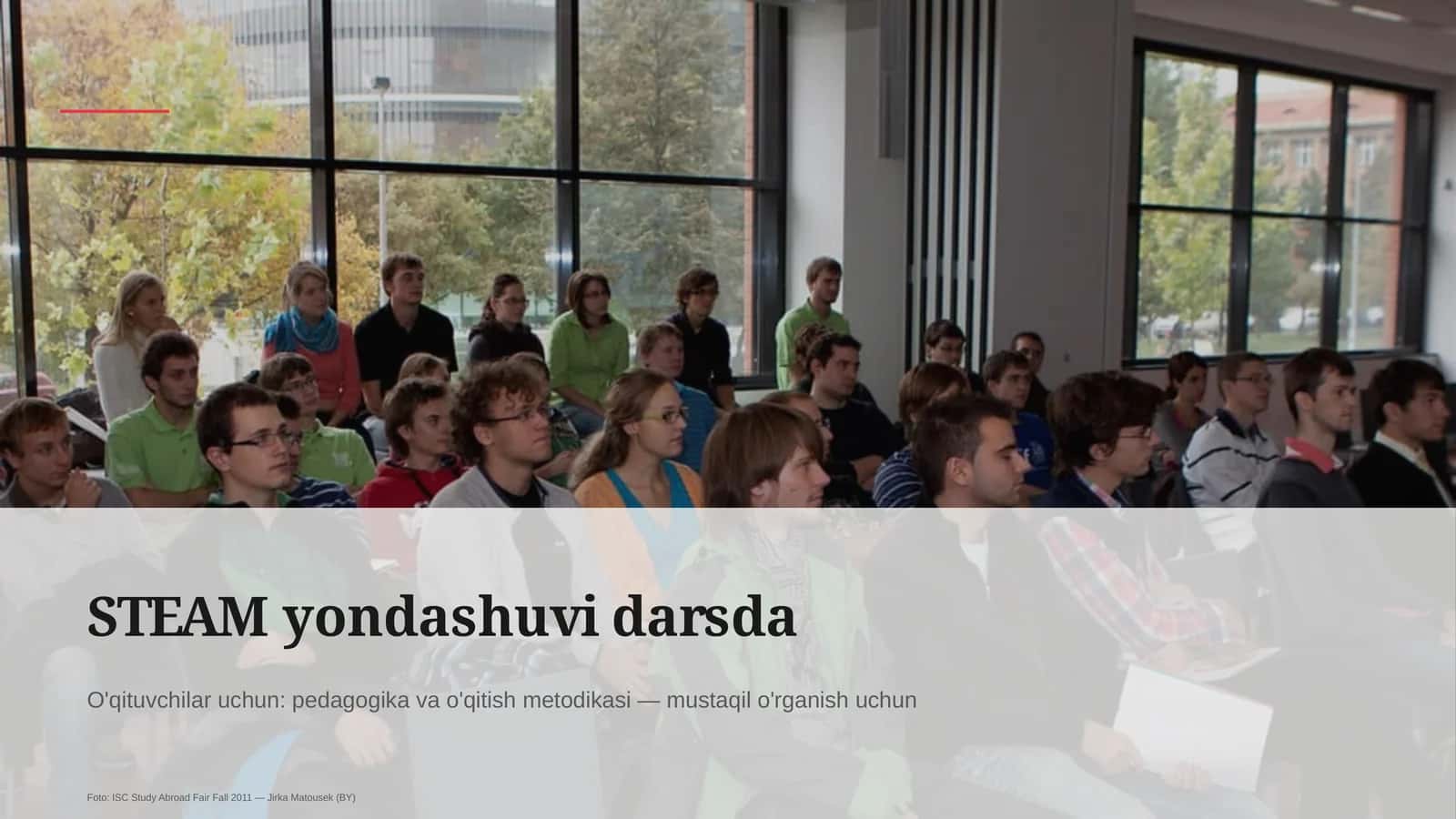 STEAM yondashuvi darsda