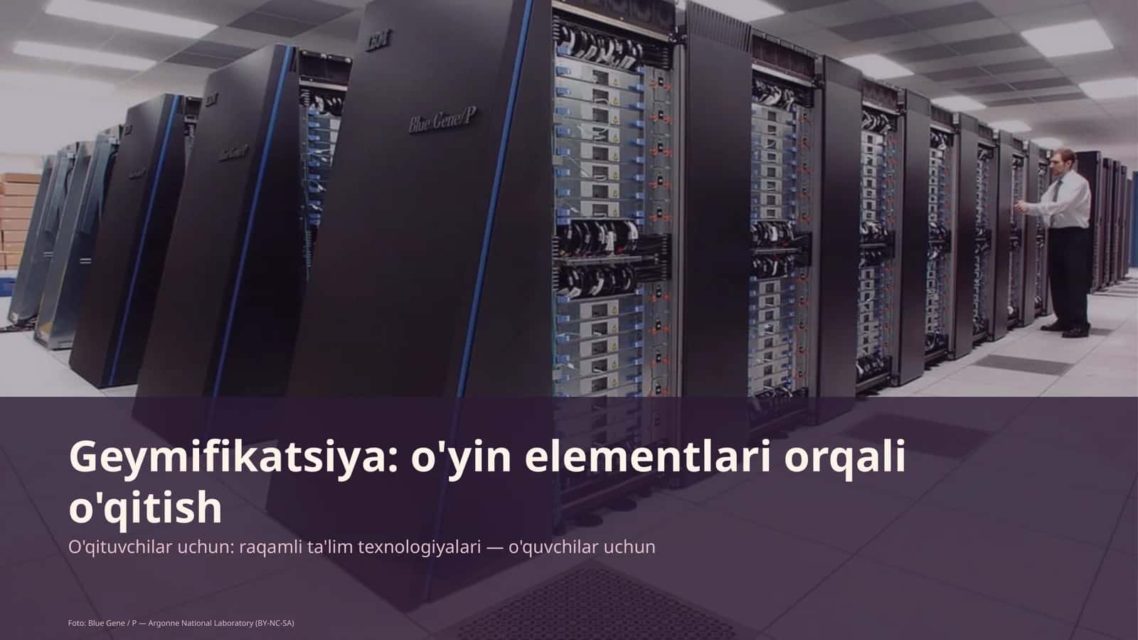 Geymifikatsiya: o'yin elementlari orqali o'qitish