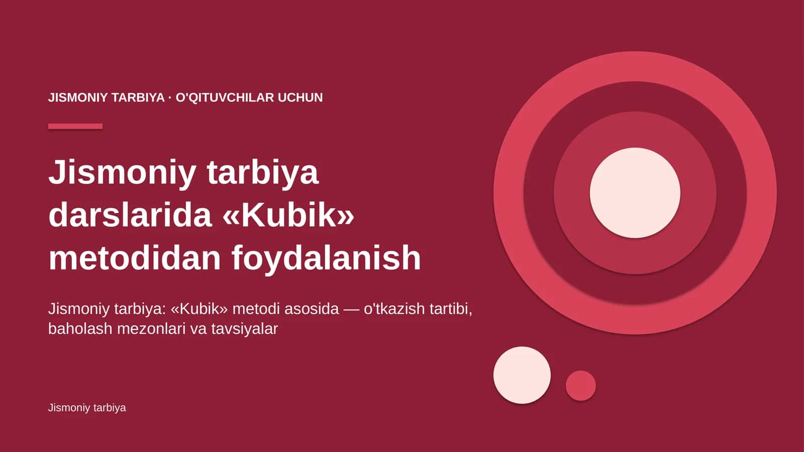jismoniy tarbiya darslarida kubik metodidan foydalanish 1071