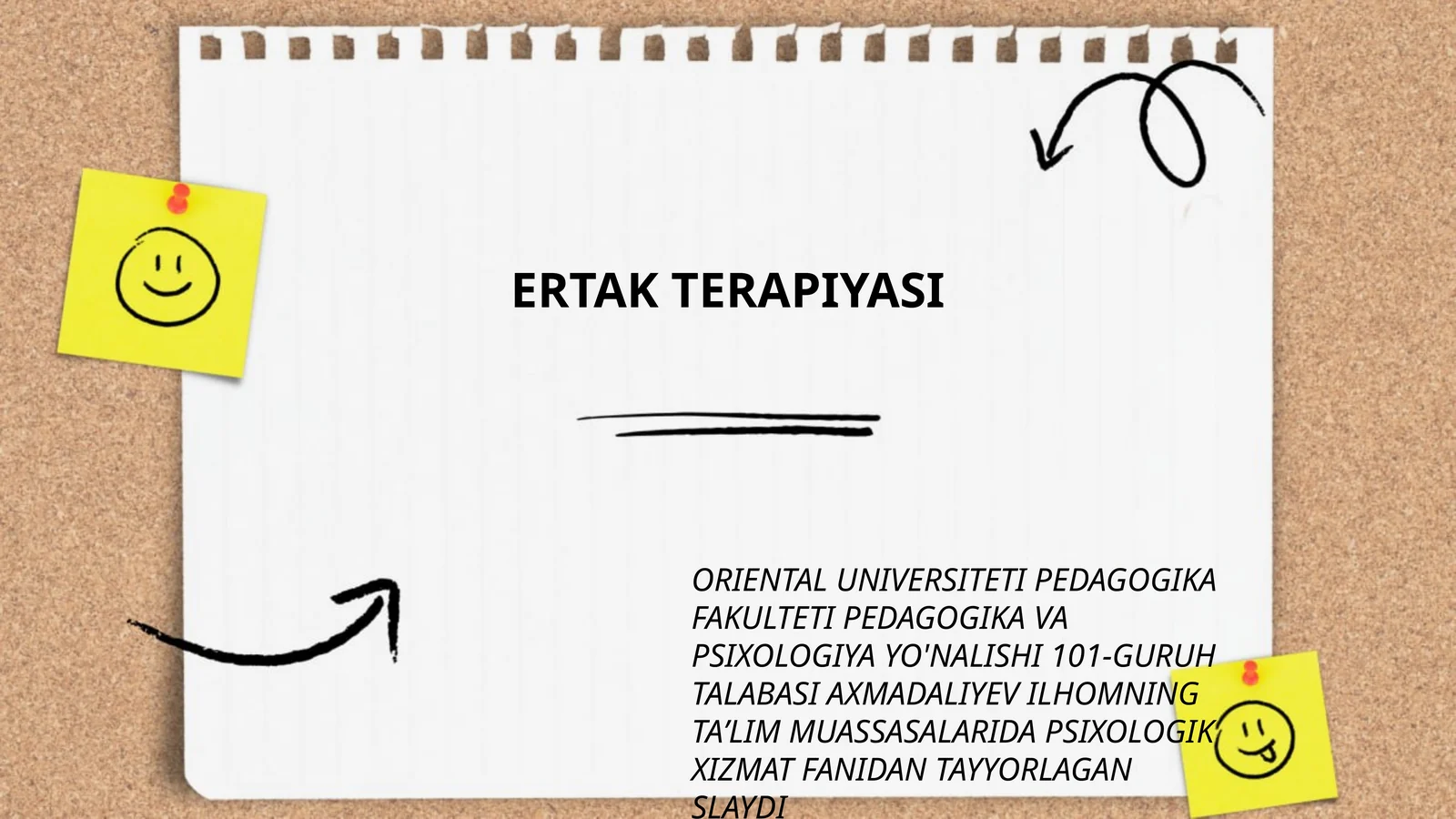 ERTAK TERAPIYASI