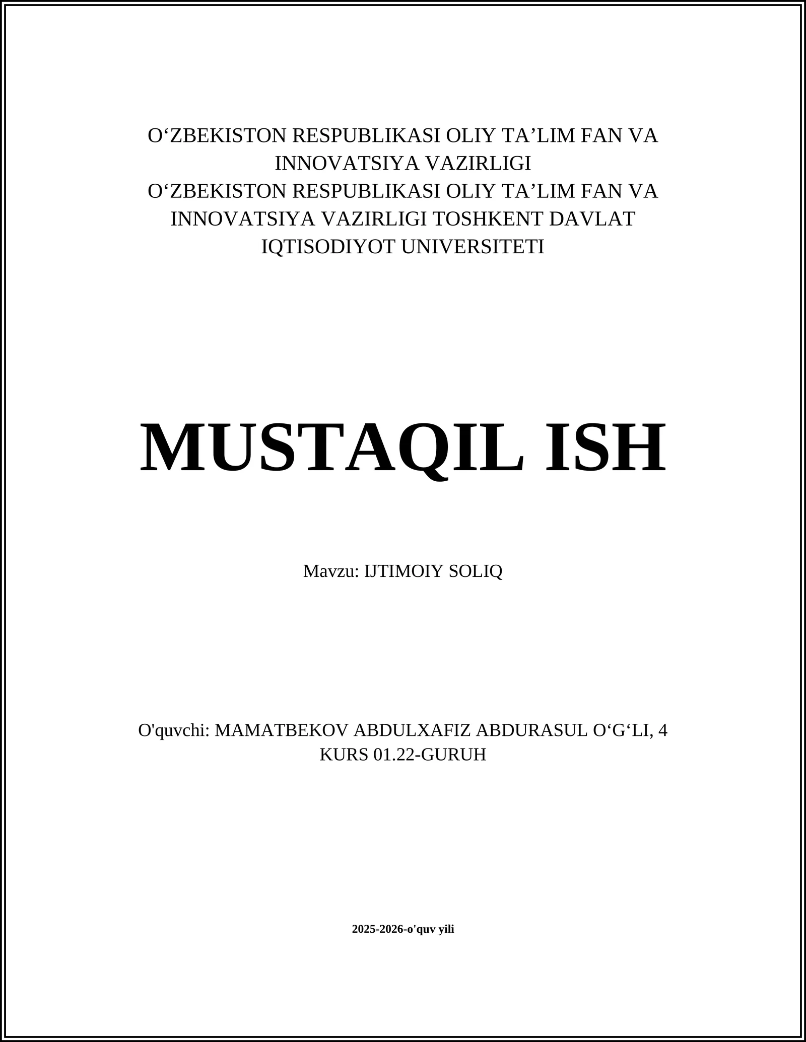 Ijtimoiy soliq