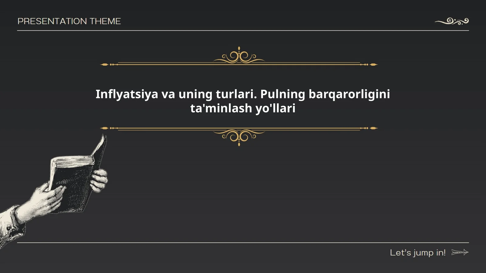 Inflyatsiya va uning turlari. Pulning barqarorligini ta'minlash yo'llari