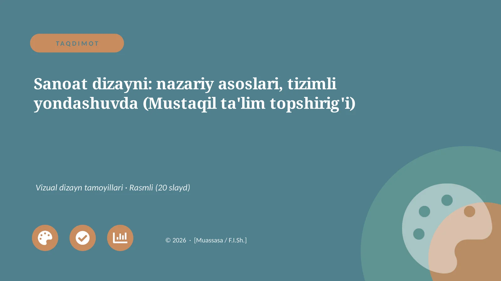 Sanoat dizayni: nazariy asoslari, tizimli yondashuvda