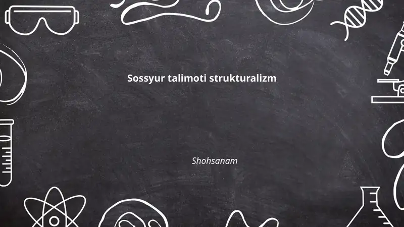 Saussure til nazariyasi