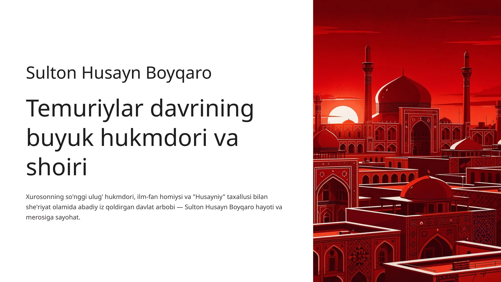 Sulton Husayn Boyqaro