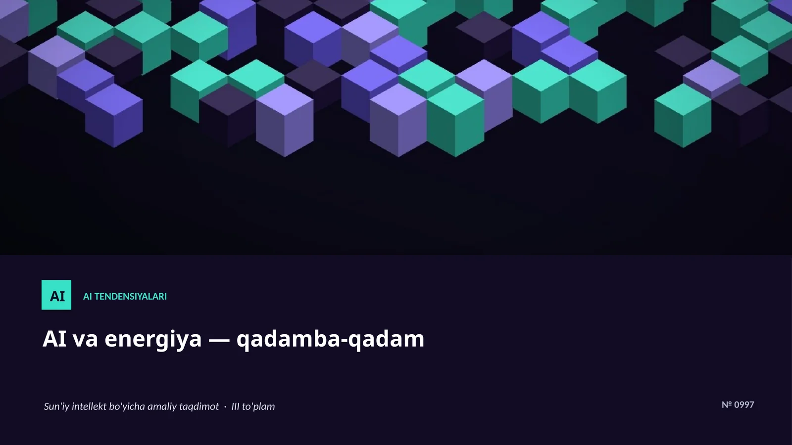 AI TENDENSIYALARI