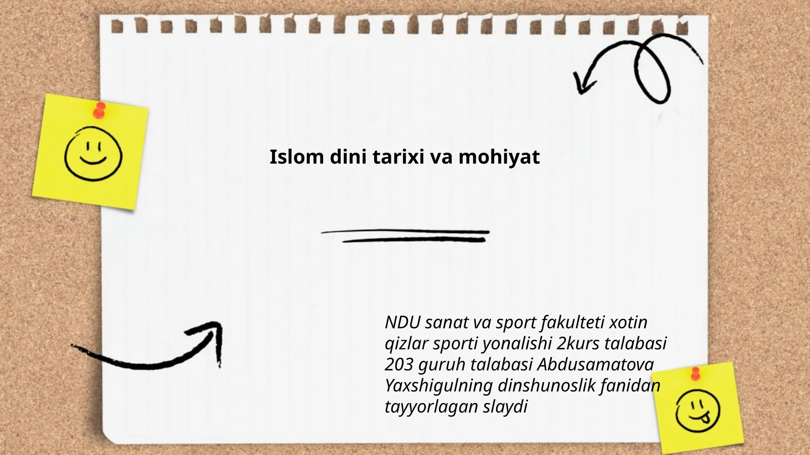 Islom dini tarixi va mohiyat