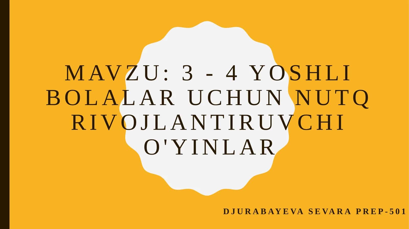 4-yoshli bolalar uchun nutqni rivojlantiruvchi o'yinlar
