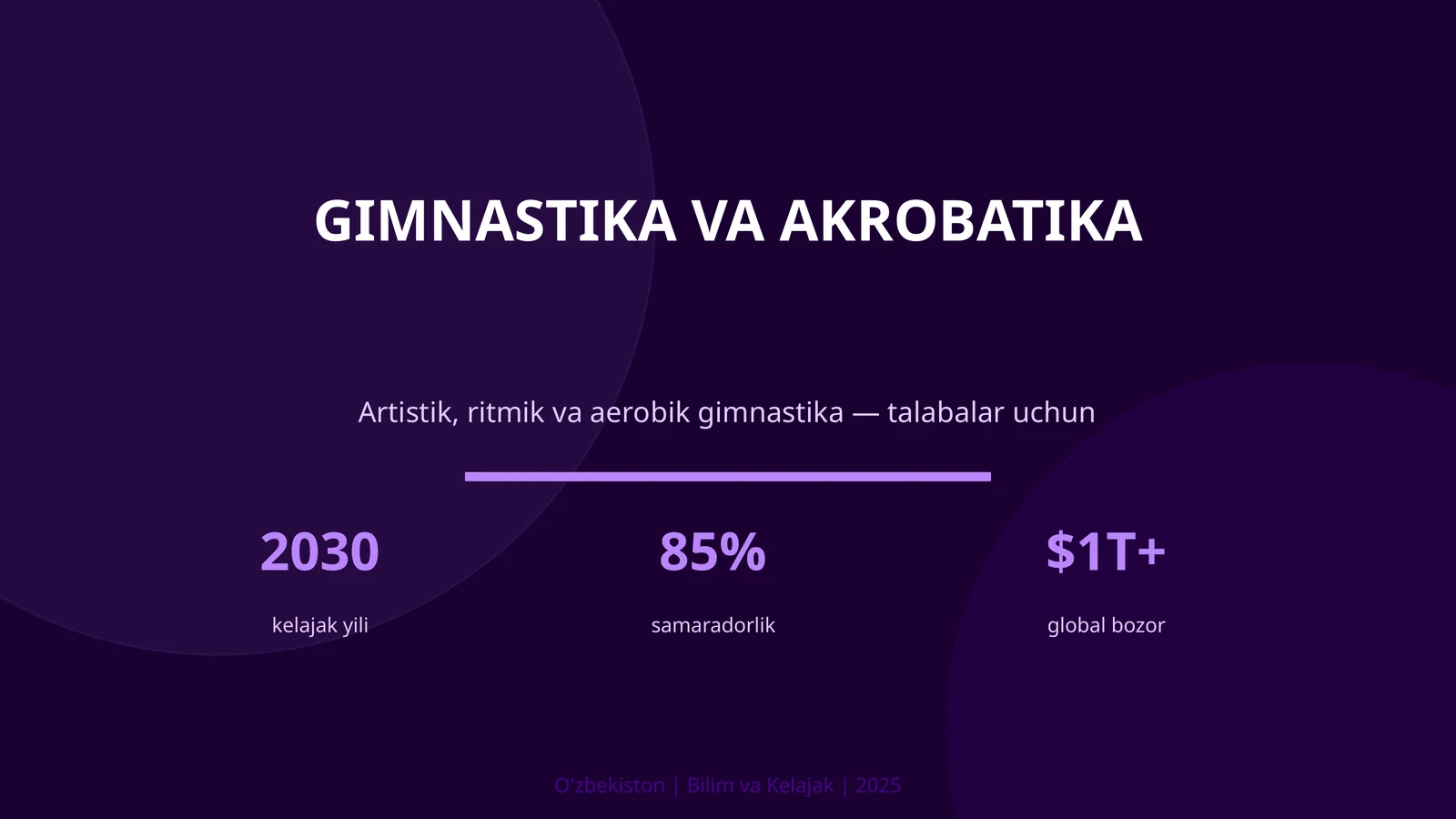 GIMNASTIKA VA AKROBATIKA