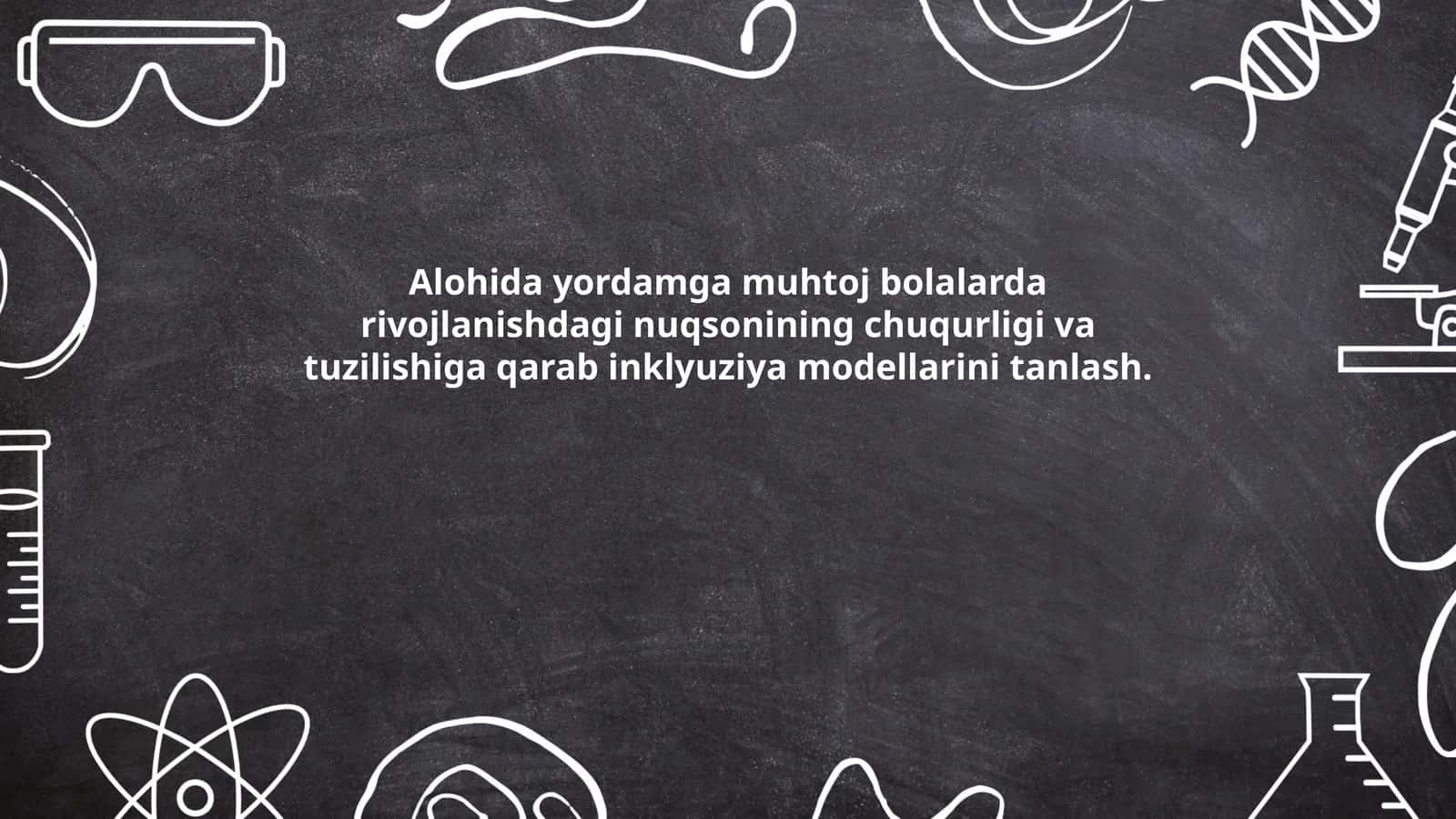 Inklyuziv ta'limning mohiyati