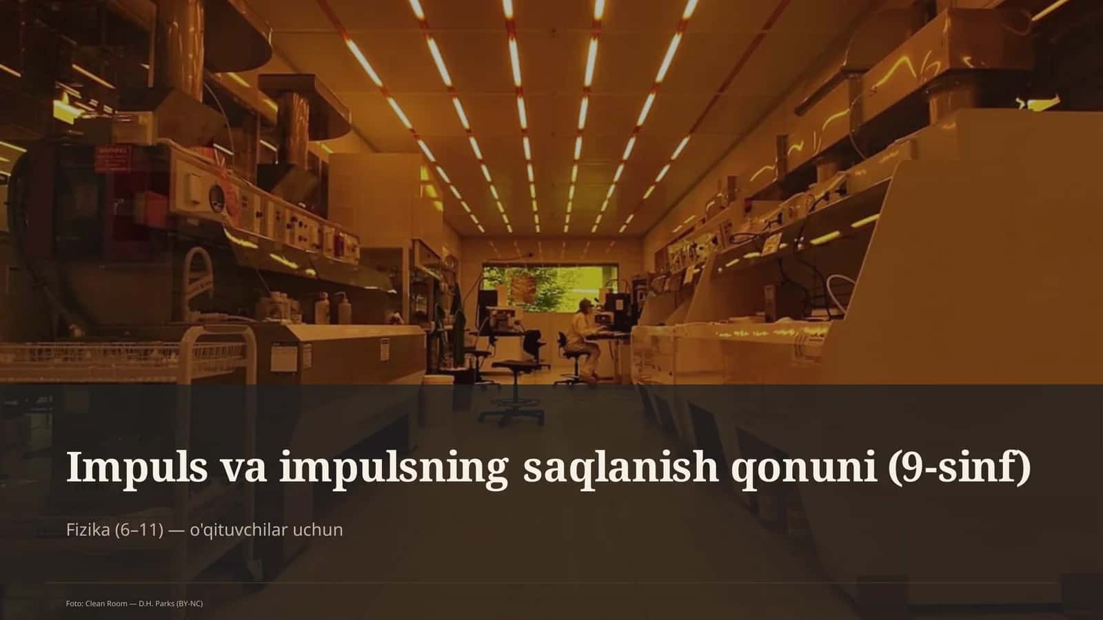 Impuls va impulsning saqlanish qonuni (9-sinf)
