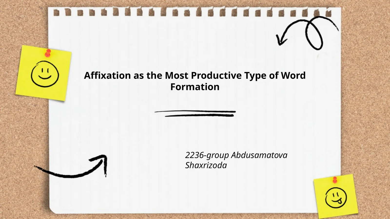 Affixation as the Most Productive Type of Word Formation