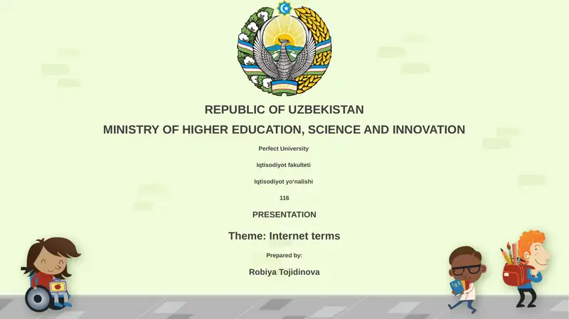 Internet terms