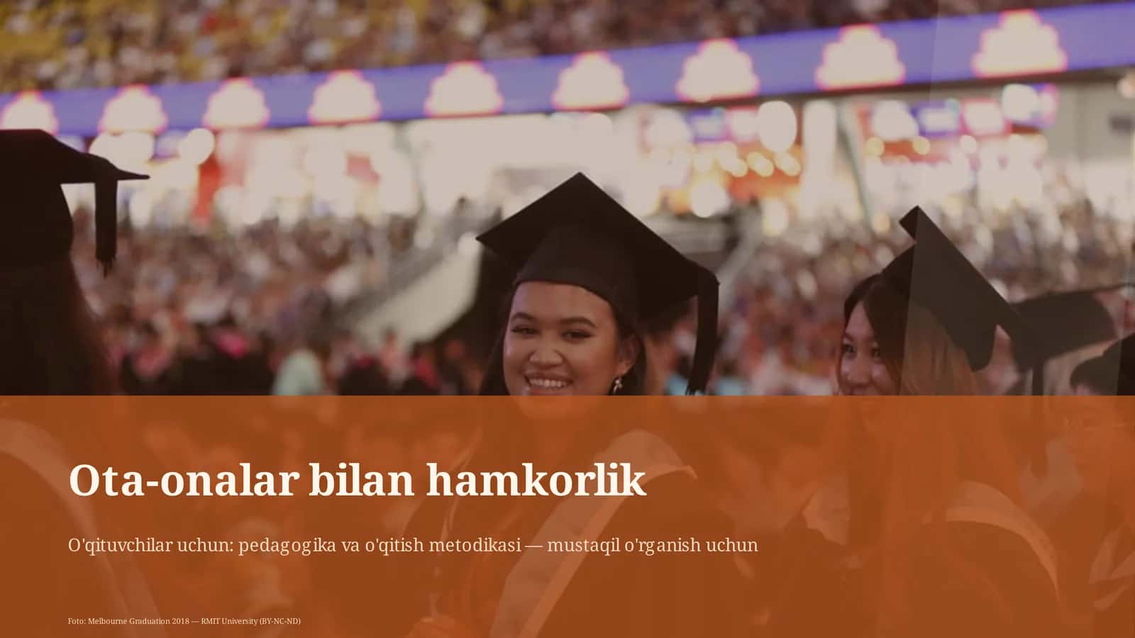 Ota-onalar bilan hamkorlik
