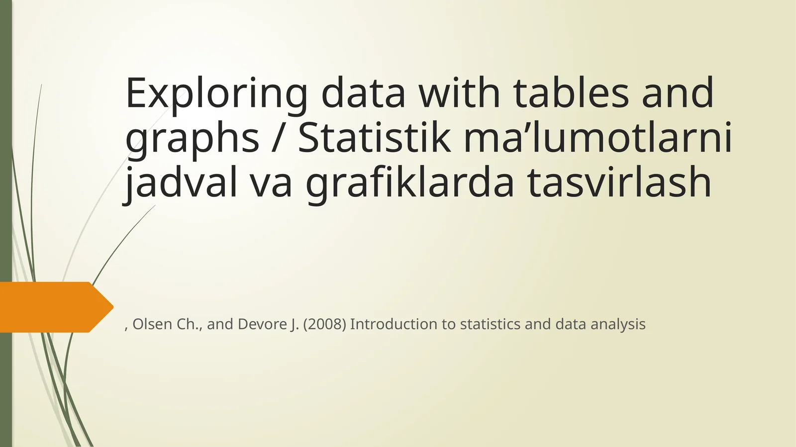 Grafikning usullari va turlari (umumiy tushuncha)