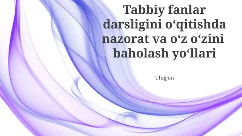 Tibbiyot ta'limi bo'yicha an'anaviy baholash usullari