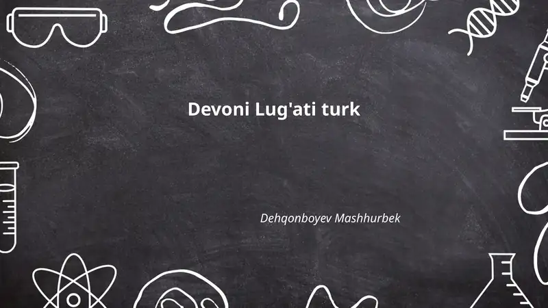 Devoni Lug'ati turk