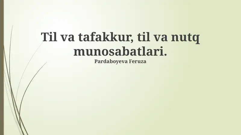 Til va Tafakkur