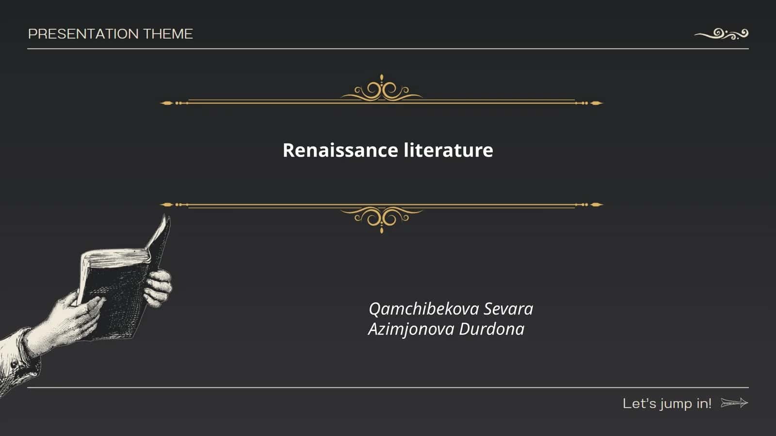 Renaissance literature