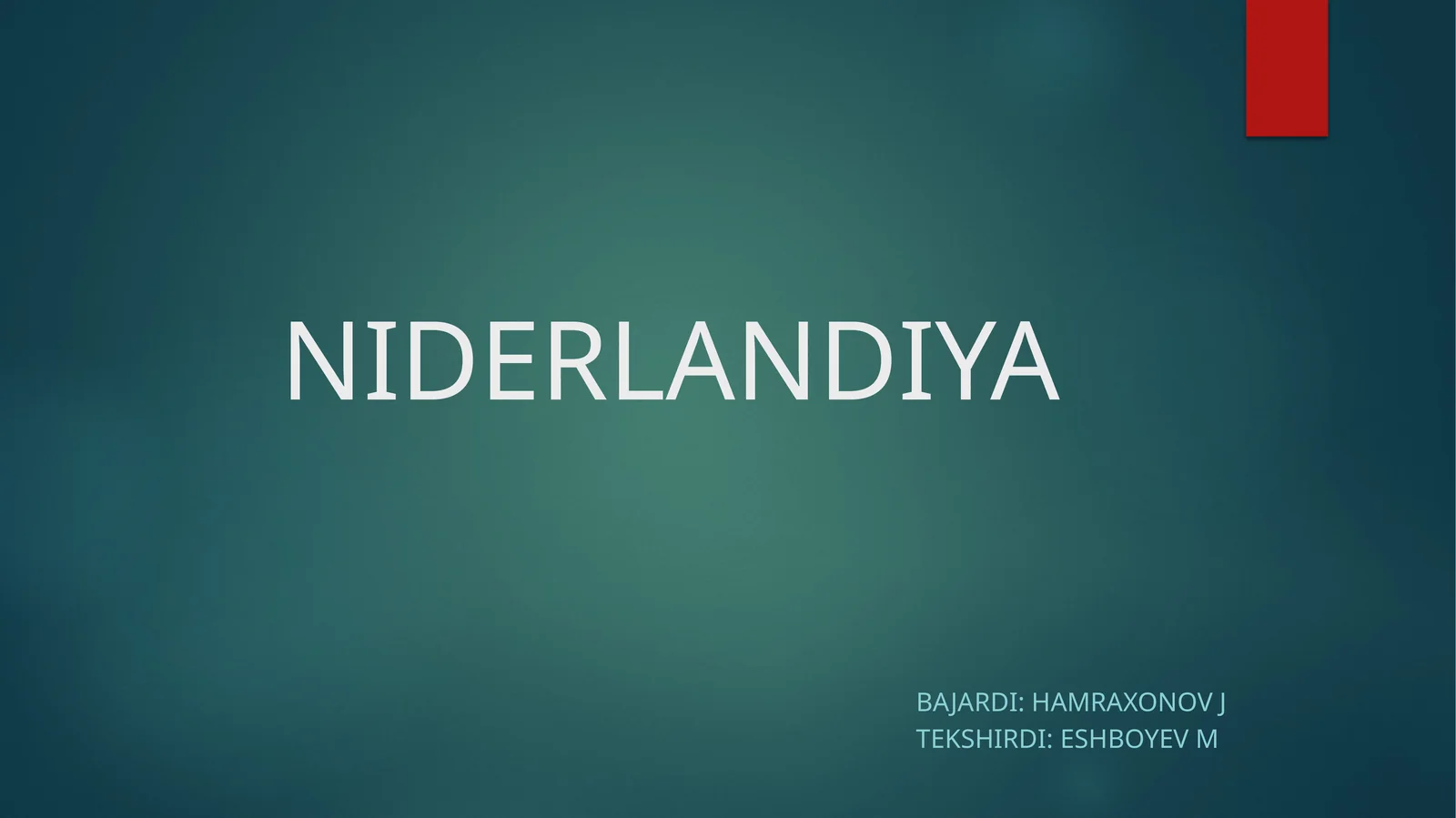 Niderlandiya