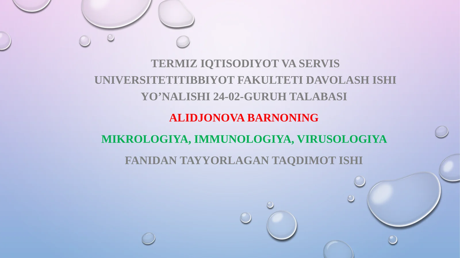 Disbakterioz va dizbakteriozning zamonaviy bakteriologik diagnostikasi