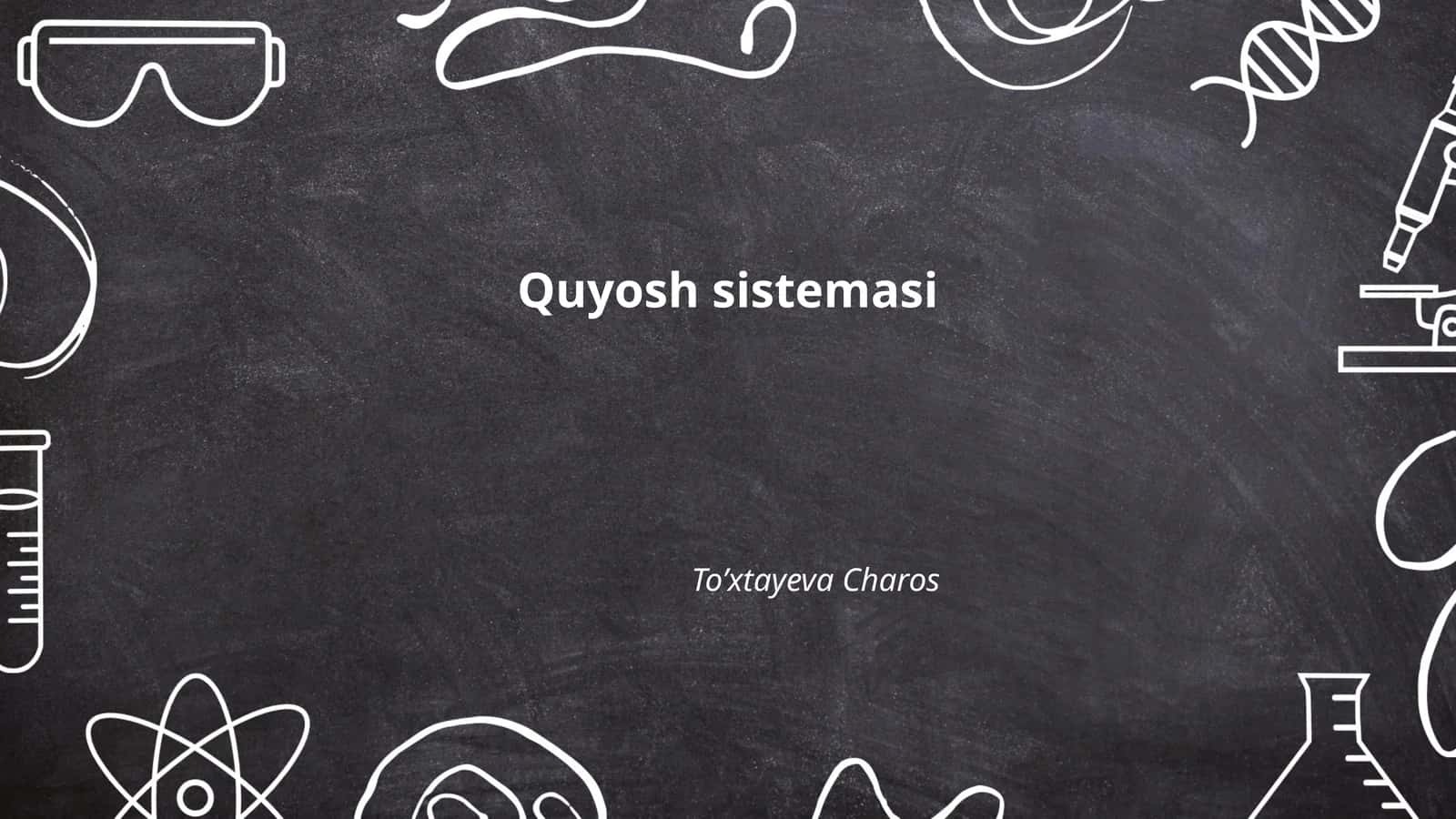 Quyosh sistemasi