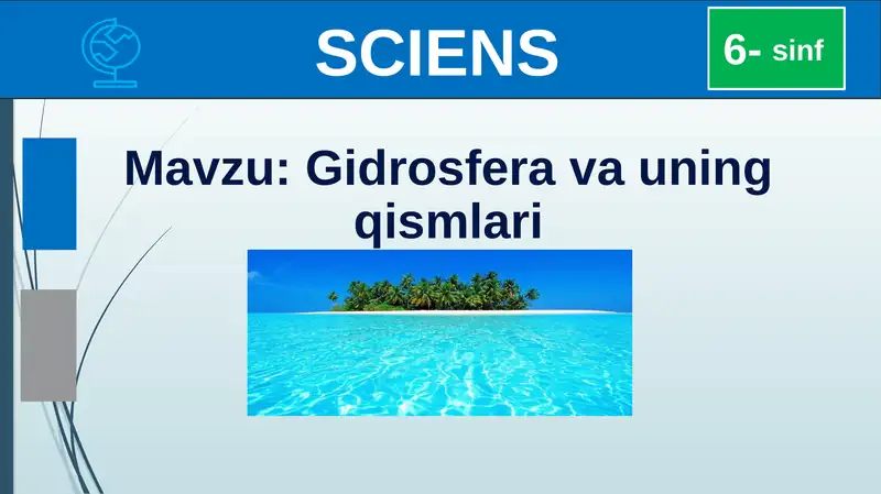 Gidrosfera-Yerningsuvqobig‘i