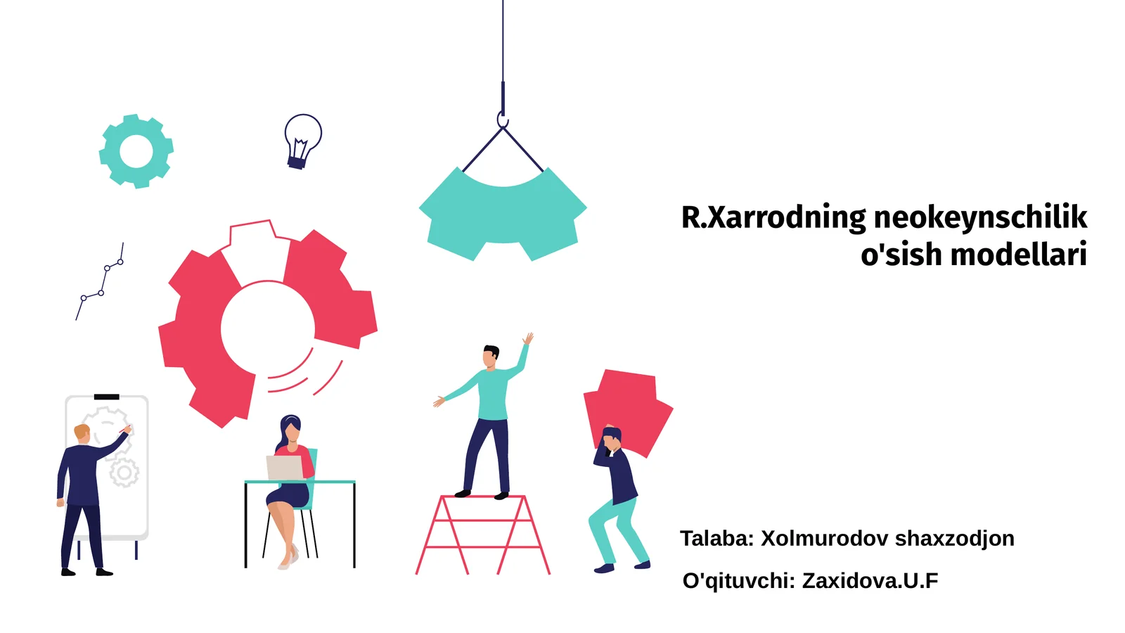 R.Xarrodning neokeynschilik o'sish modellari
