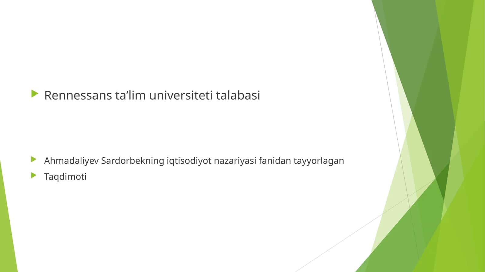 Klassik iqtisodiy maktabning vujudga kelishi