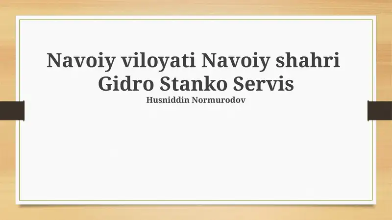 Gidro Stanko Servis
