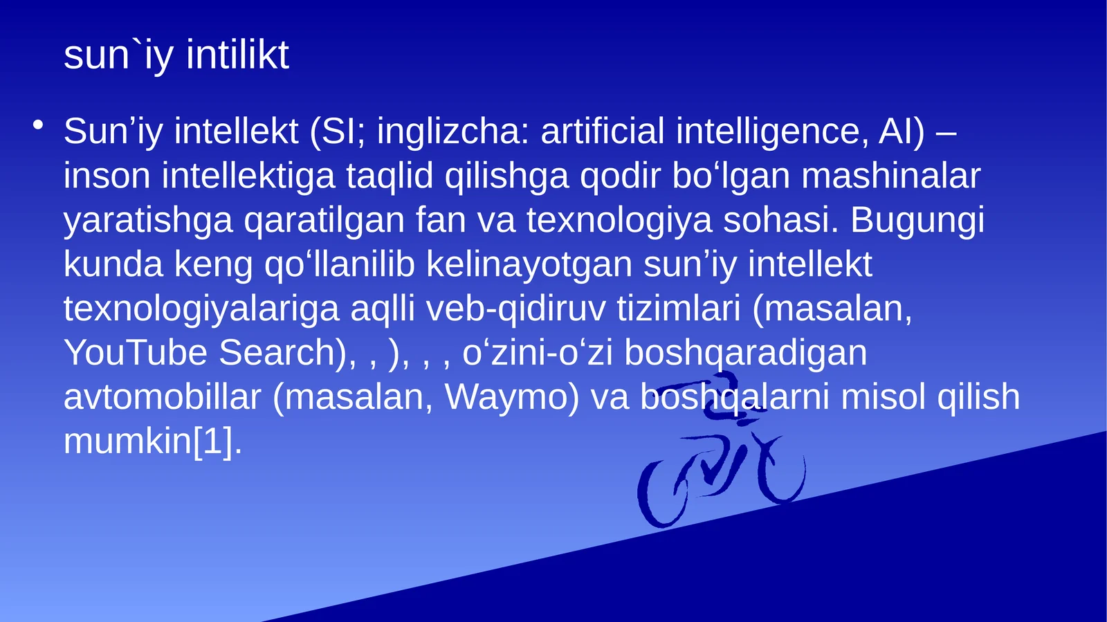 Sunʼiy intellekt