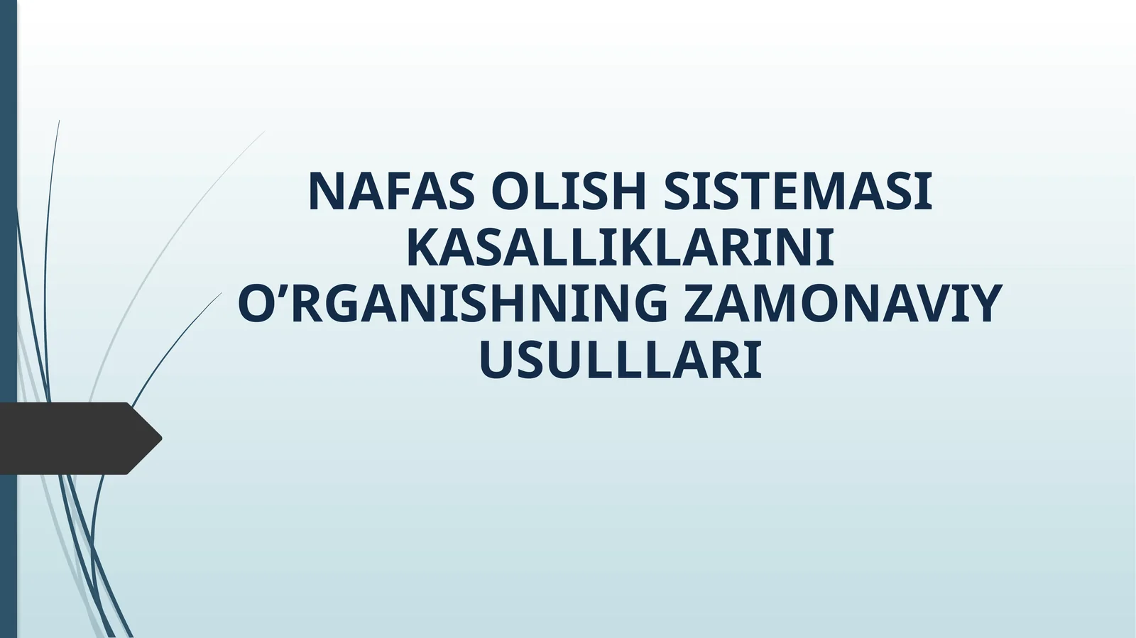 Nafas olish sistemasi