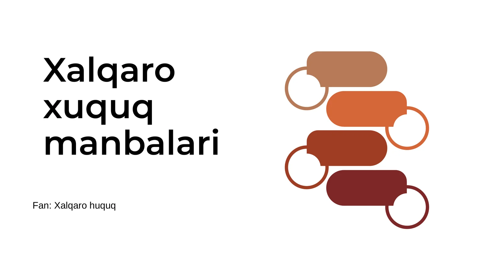 Xalqaro xuquq manbalari