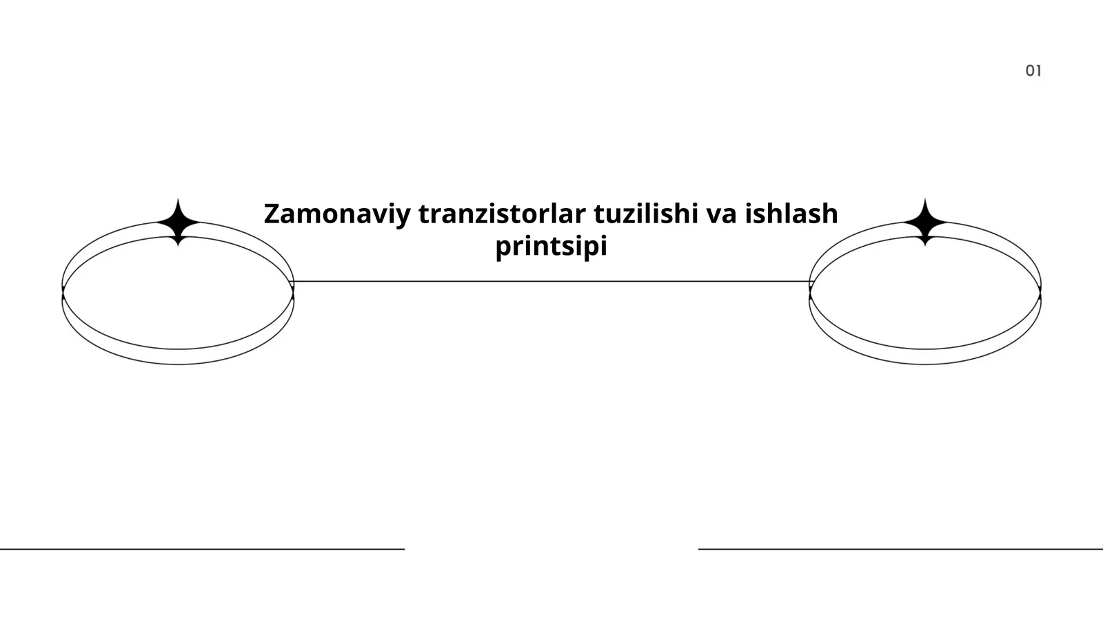 Zamonaviy tranzistorlar tuzilishi va ishlash printsipi