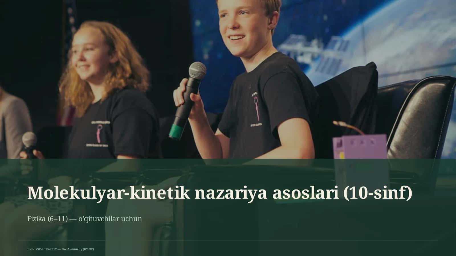 Molekulyar-kinetik nazariya asoslari (10-sinf)