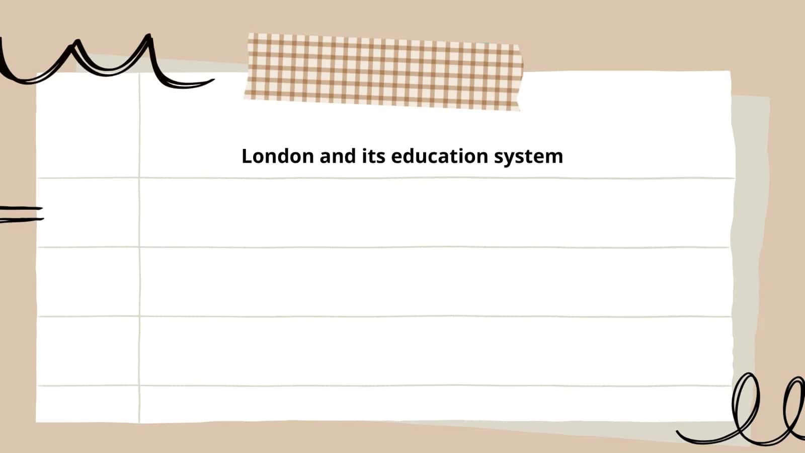 London va uning ta'lim tizimi