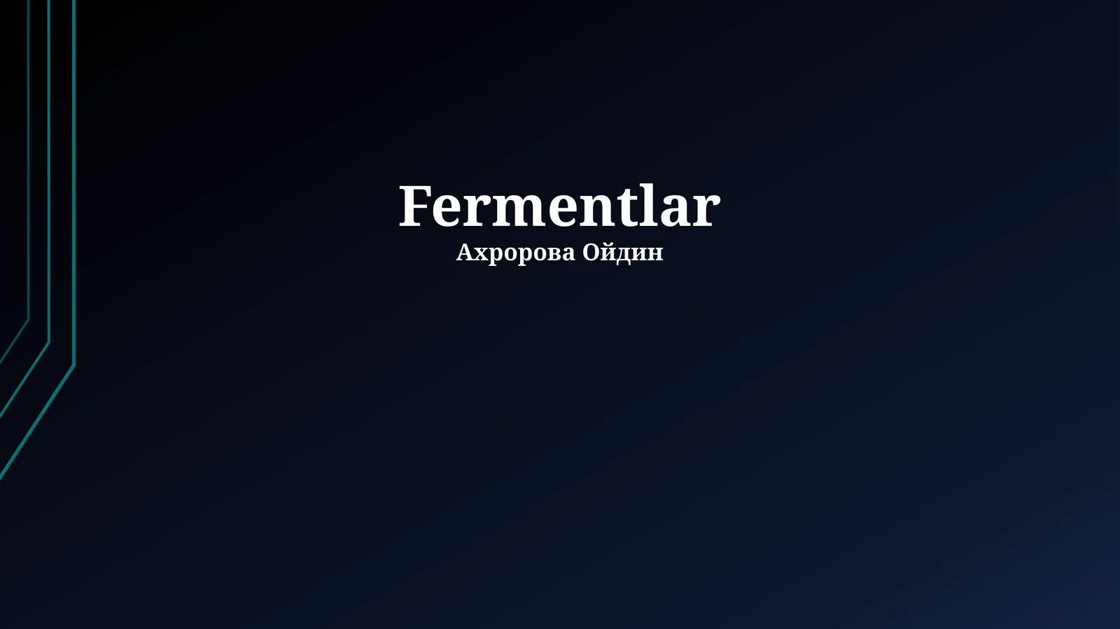 Fermentlar