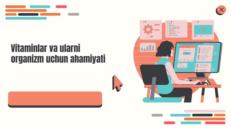 Vitaminlar va ularni organizm uchun ahamiyati