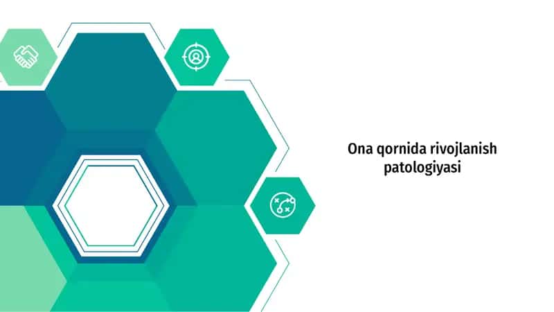 Ona qornida rivojlanish patologiyasi
