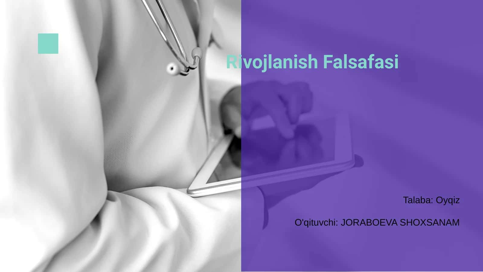 Rivojlanish Falsafasi