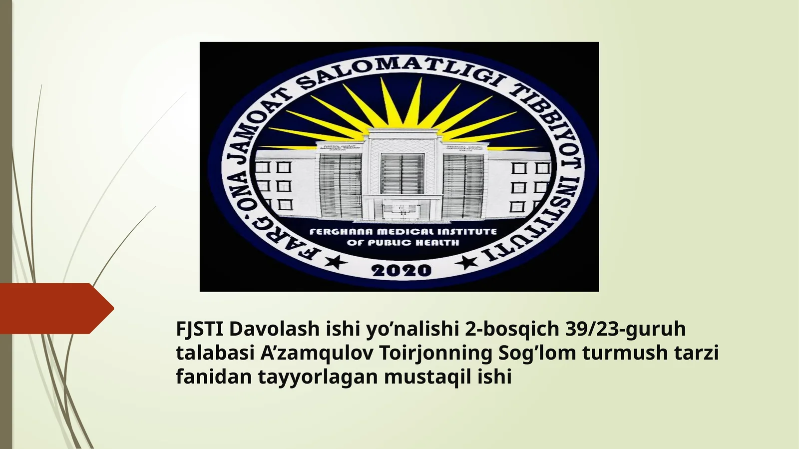 Gipodinamiya va uning asosiy sabablari