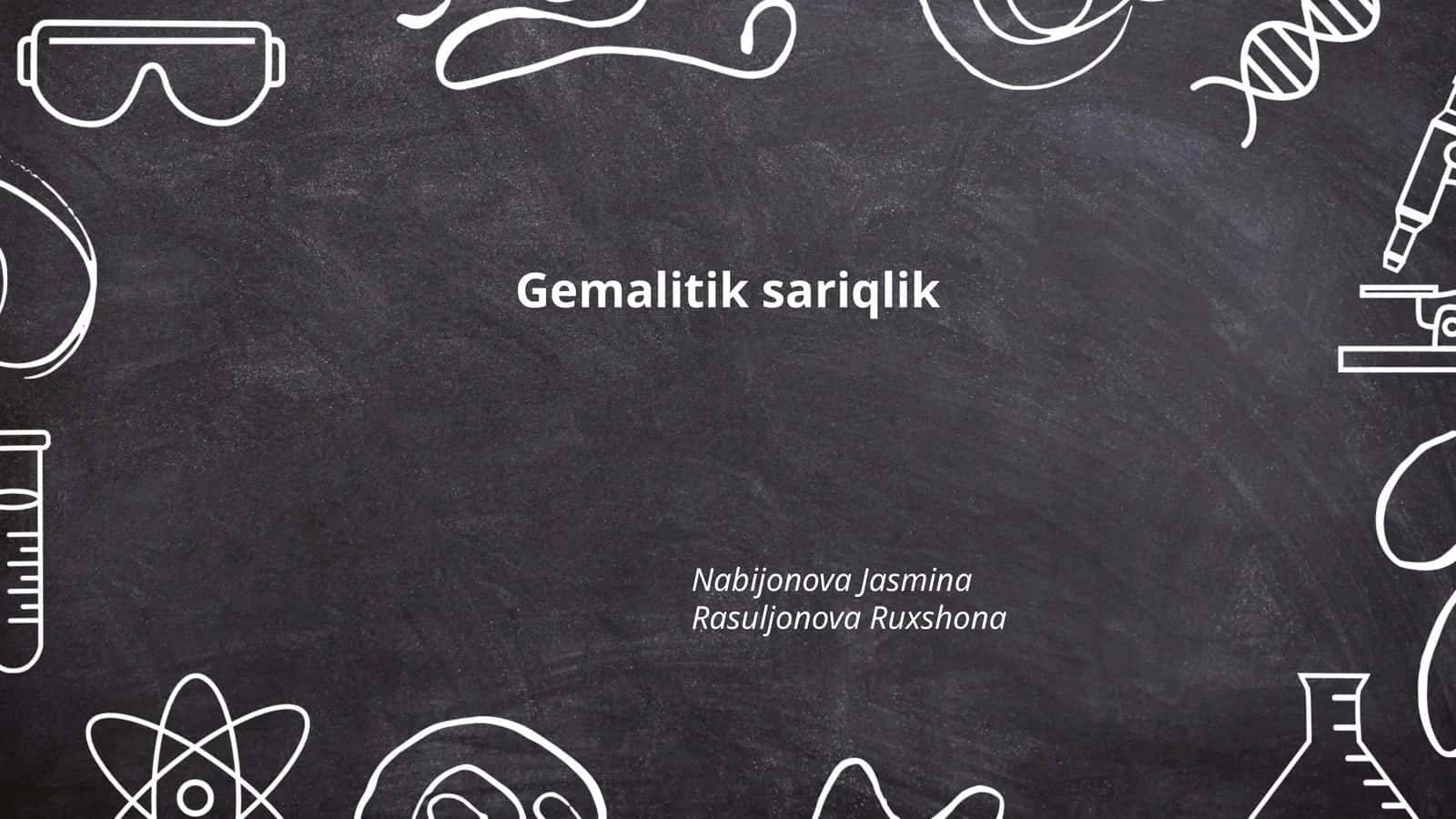 Gemalitik sariqlik
