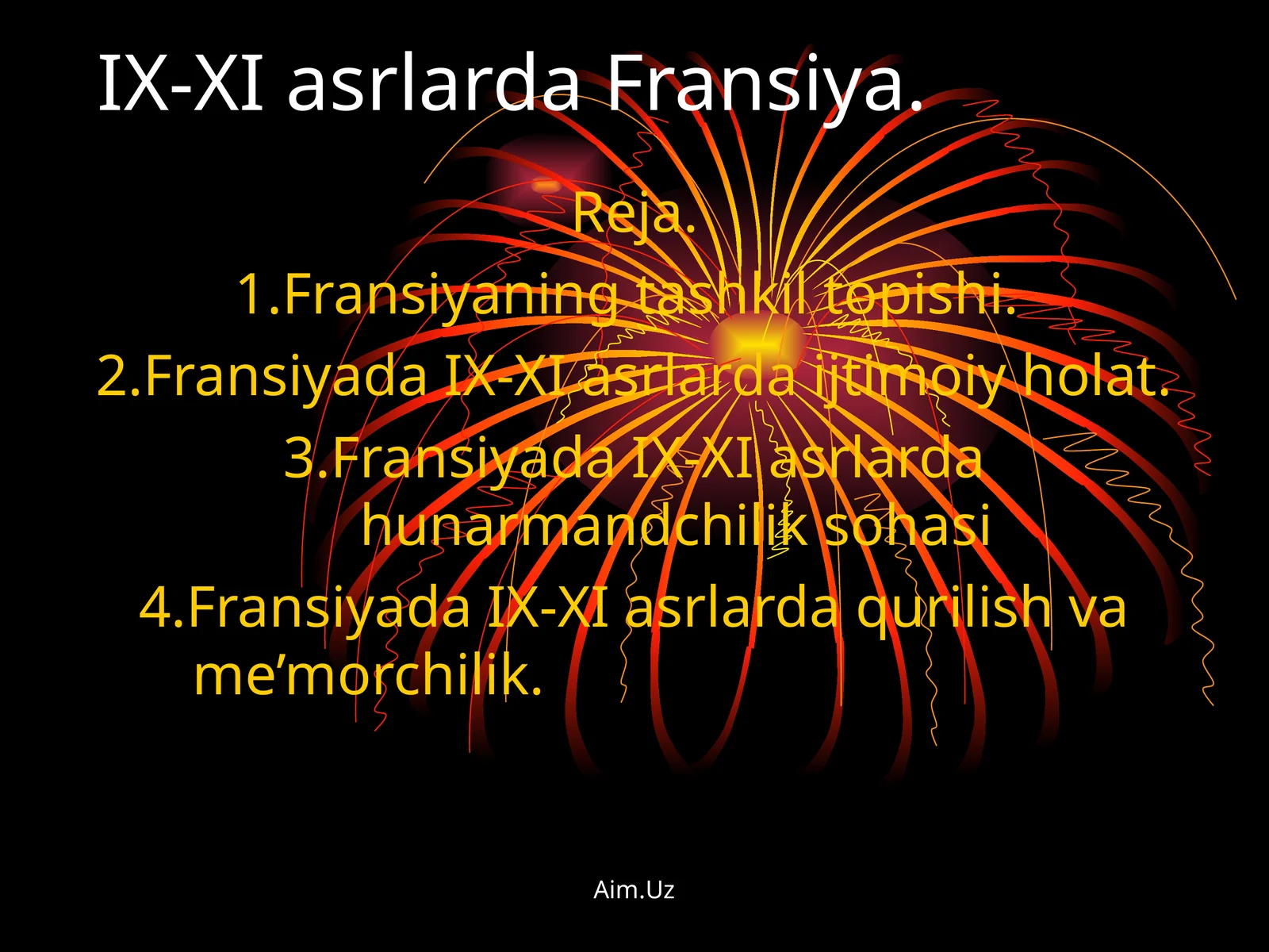 Fransiya IX-XI asrlarda