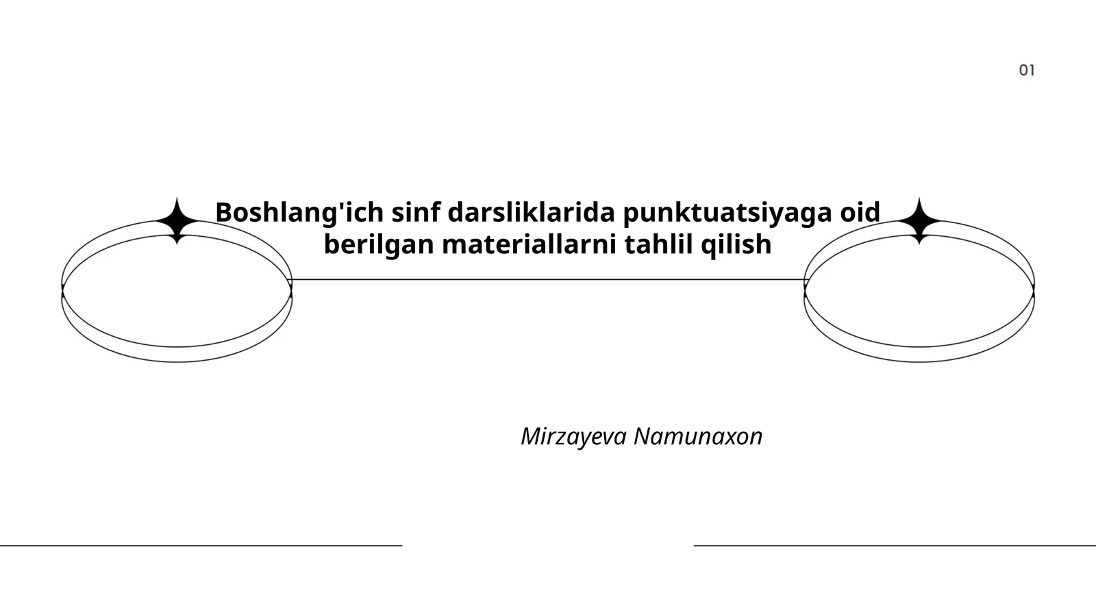 Boshlang'ich sinf darsliklarida punktuatsiyaga oid berilgan materiallarni tahlil qilish